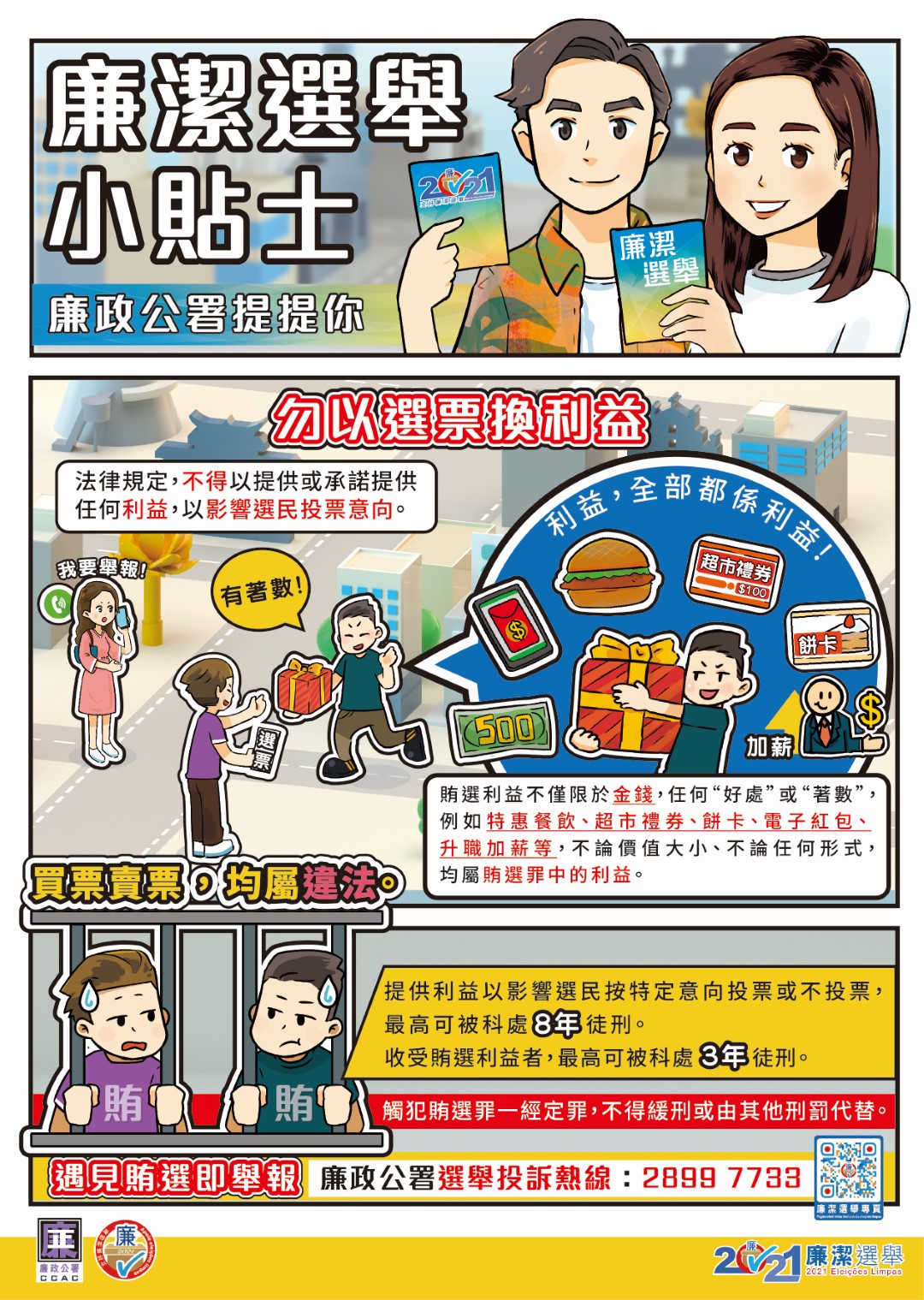 廉潔選舉小貼士